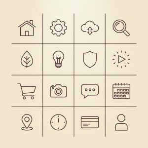 Geometric Icon Set